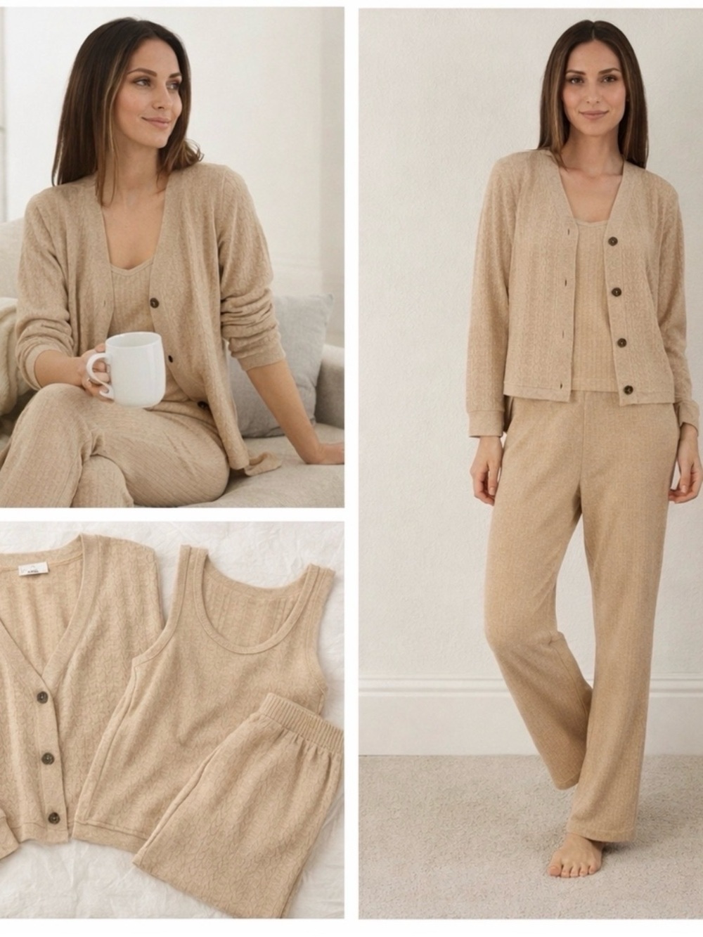Live 2 Lounge 3 Piece Pant Set